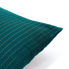 غطاء وسادة Kantha Lines مقاس 12 × 18