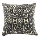Geometric Pattern Black Cushion Cover 45x45 (cm)