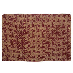 حصائر شبكية باللون العنابي مقاس 13×19