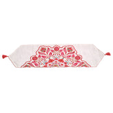 مفرش زهور شبه احتفالي مقاس 14×45