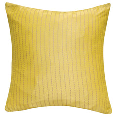 غطاء وسادة كانثا أصفر مقاس 18 × 18
