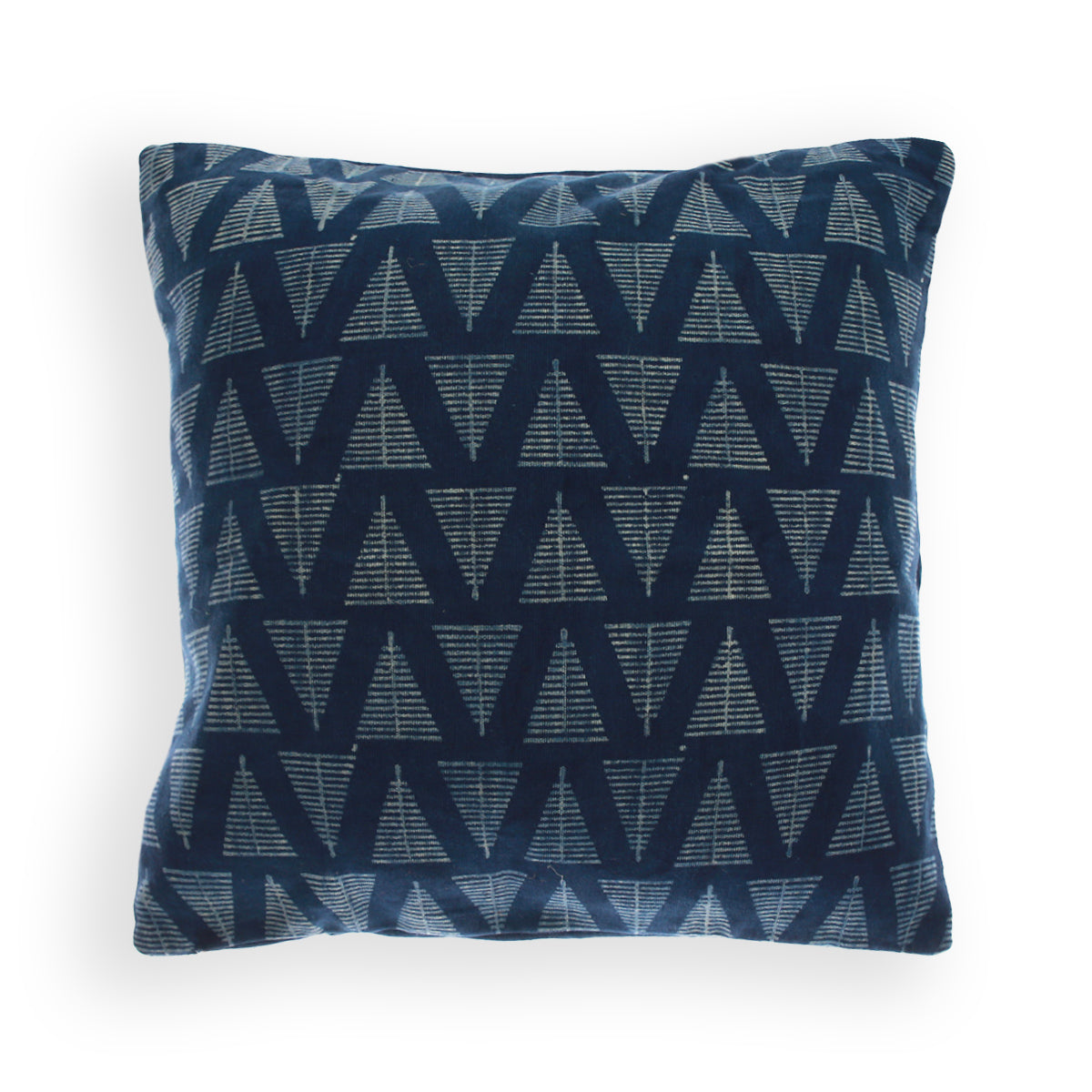 Blue Triangles Cushion Cover 50x50 (cm)