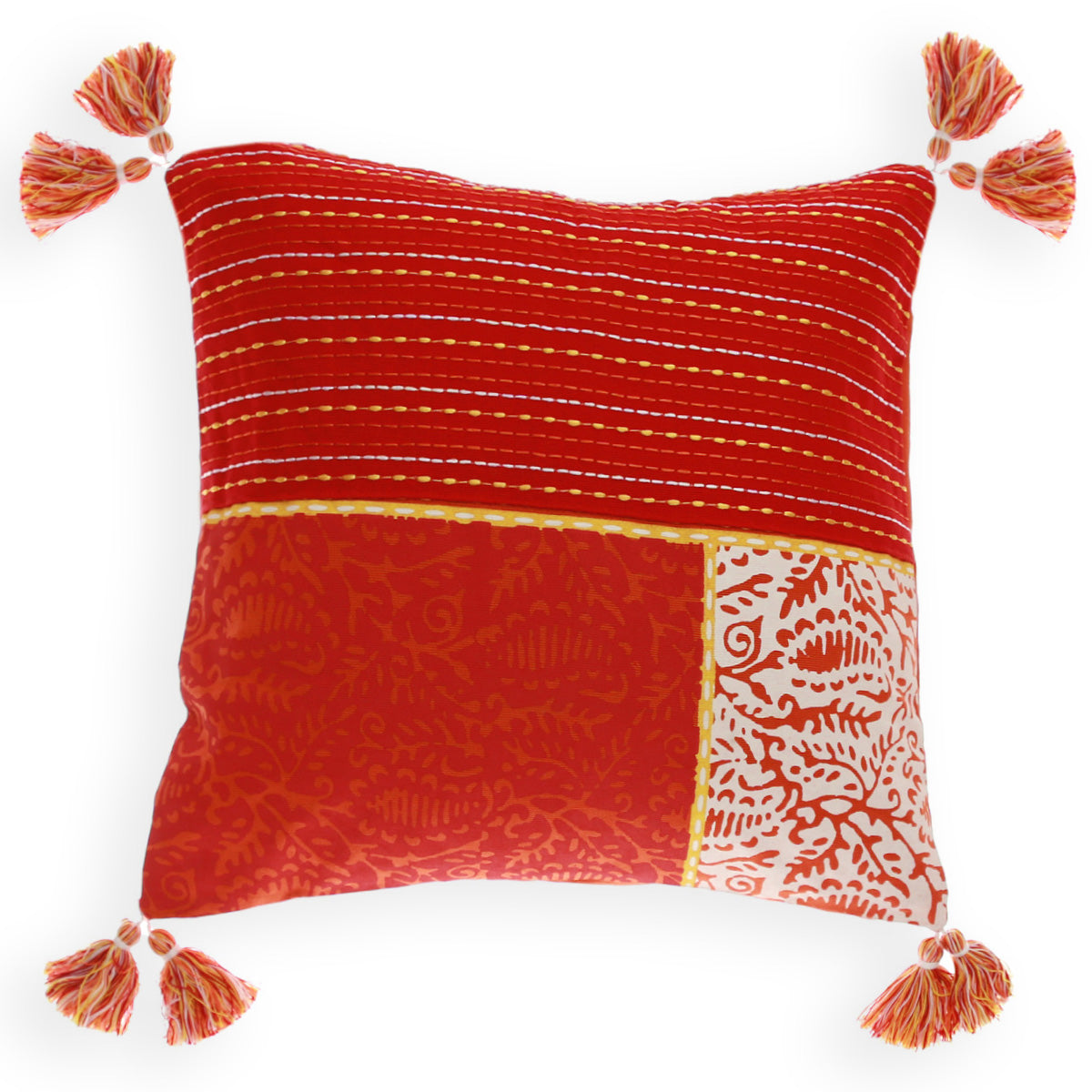 Patch Kantha Cushion Cover 45x45 (cm)