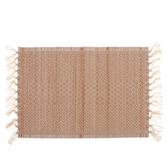 Beige Diamond Bamboo Runner 13X45”