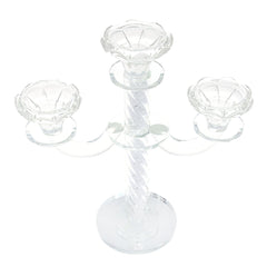 Glass Candle Holder.Z311-636