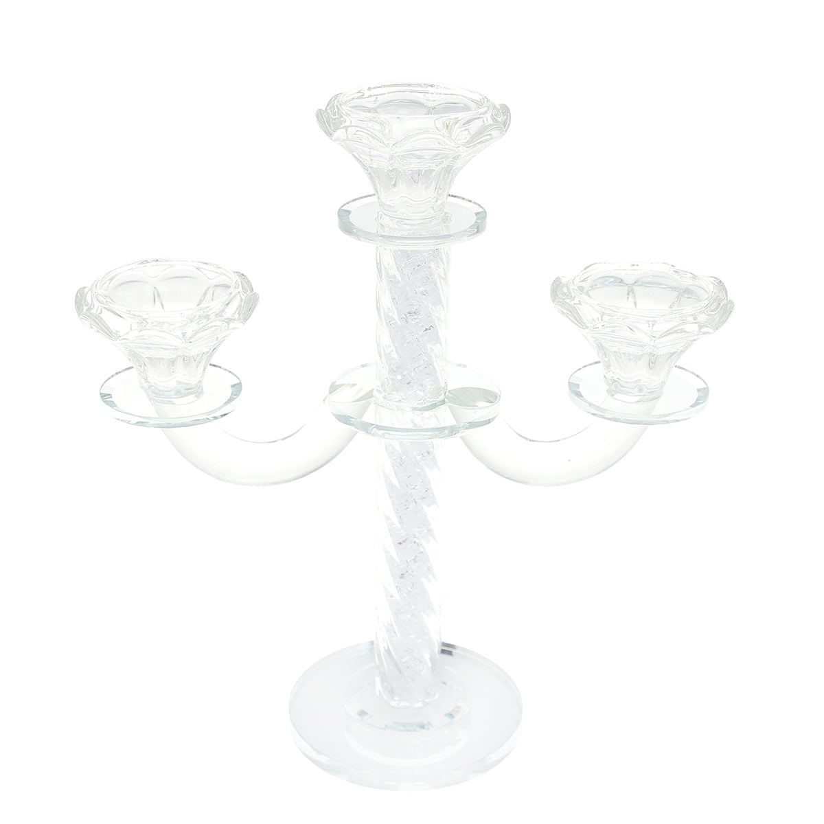 Glass Candle Holder.Z311-636