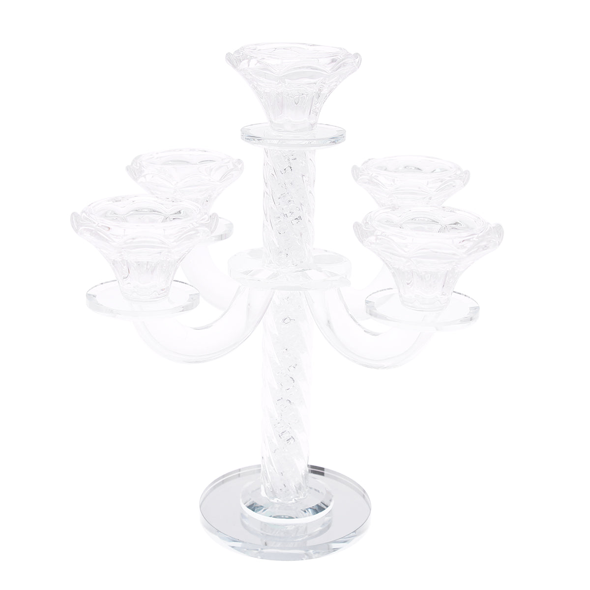 Glass Candle Holder.Z311-637