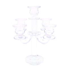 Glass Candle Holder.Z311-639