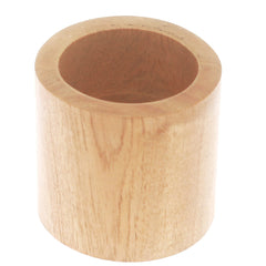 Candle Holder (M) Wood Light Brown