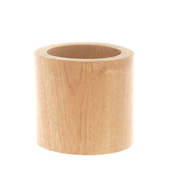 Candle Holder (M) Wood Light Brown