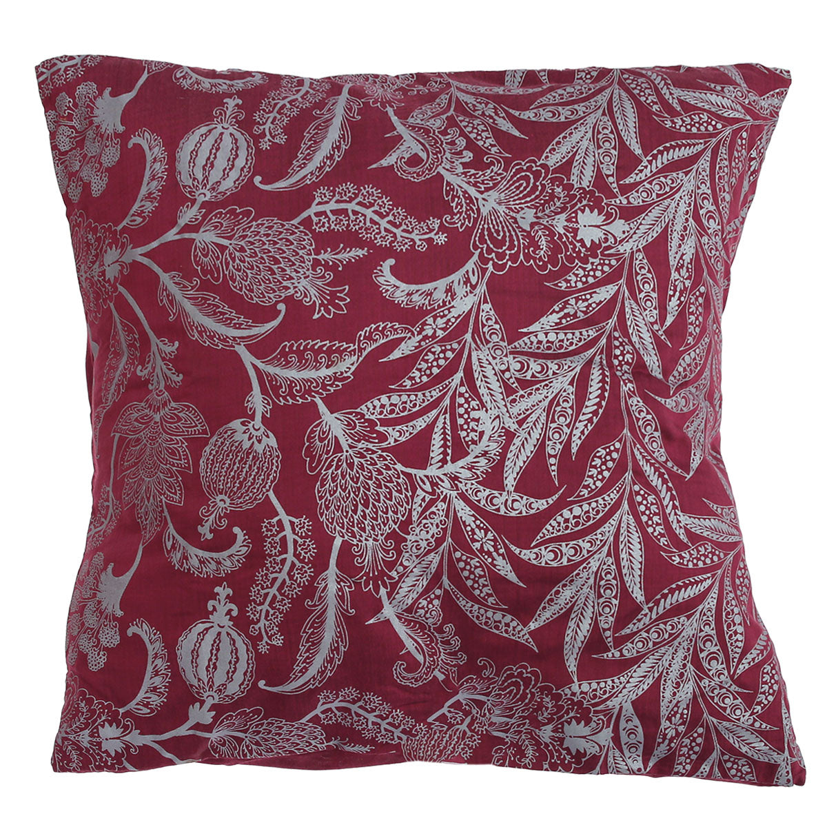 Silver Leaf Cushion Cover 45x45 (cm)