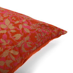 Rust Gold Floral Cushion Cover 45x45 (cm)