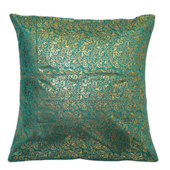 Spiral Teal Cushion Cover  40x40 (cm)