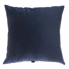 Velvet Filled Cushion Navy Blue 45x45 (cm)