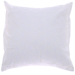 Geo Floral White Cushion Cover 45x45 (cm)