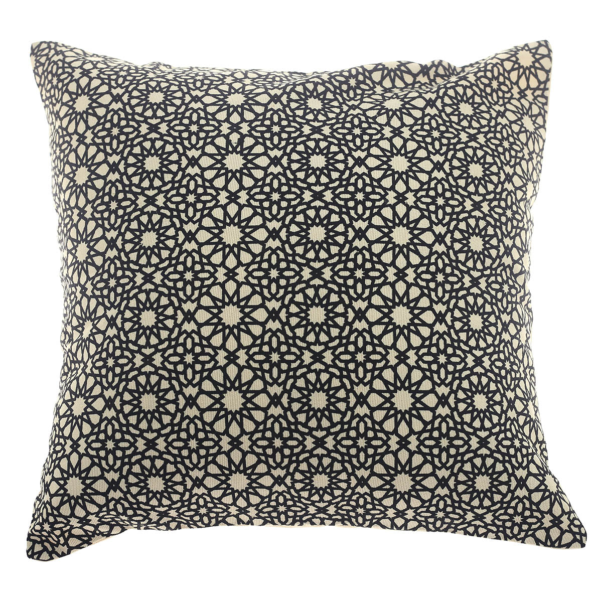 Geometric Pattern Black Cushion Cover 45x45 (cm)