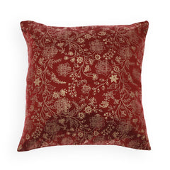 Gold Floral Cushion Cover 45x45 (cm)