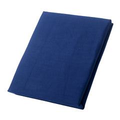 Blue Dyed Single Bed Sheet 68x96" Blue