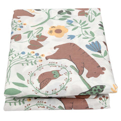 Animals fest Single Bed Sheet 68x96"