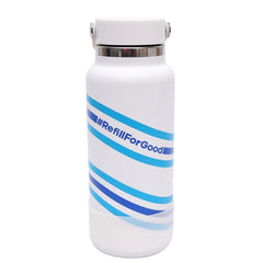 32 OZ Hydro Flask Wide White RFGW32BTS109