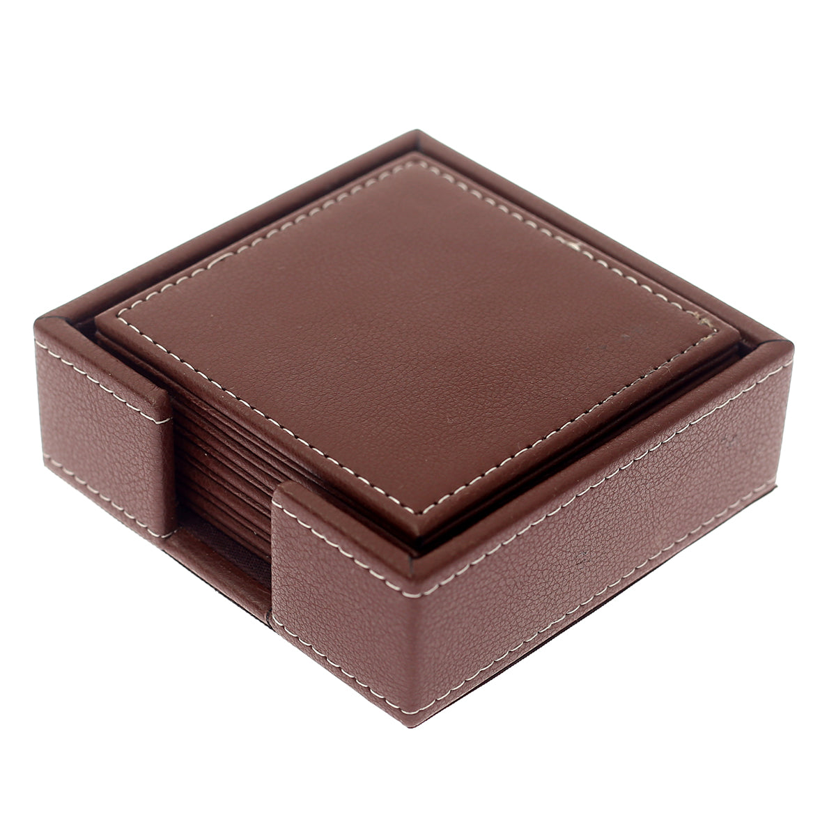 Leather Coasters (Brown)