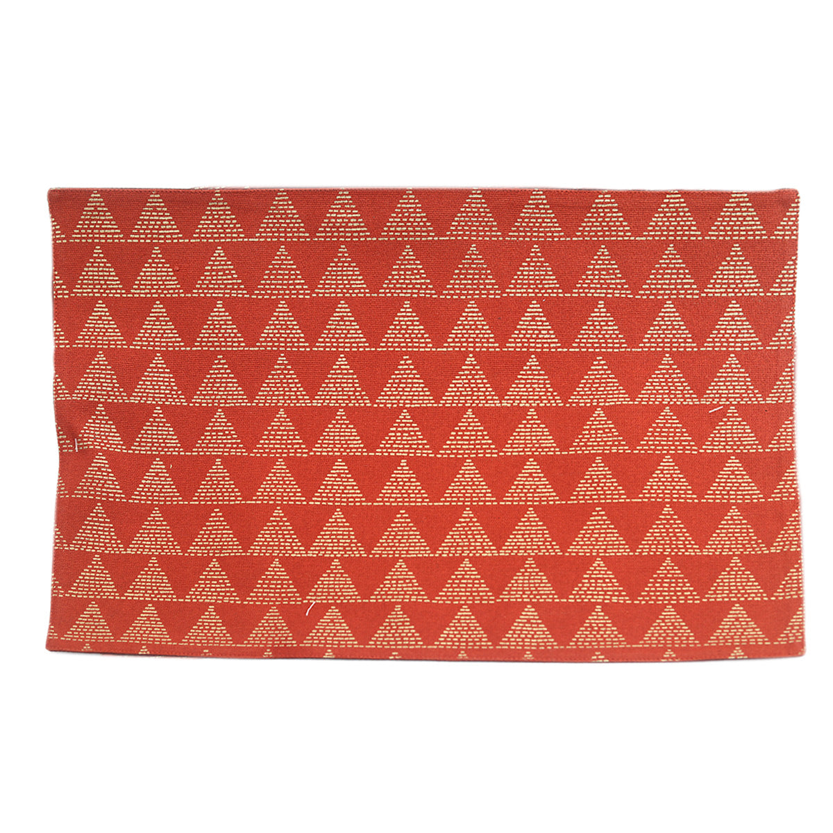 Kantha Triangle Mats 13x19 Brown