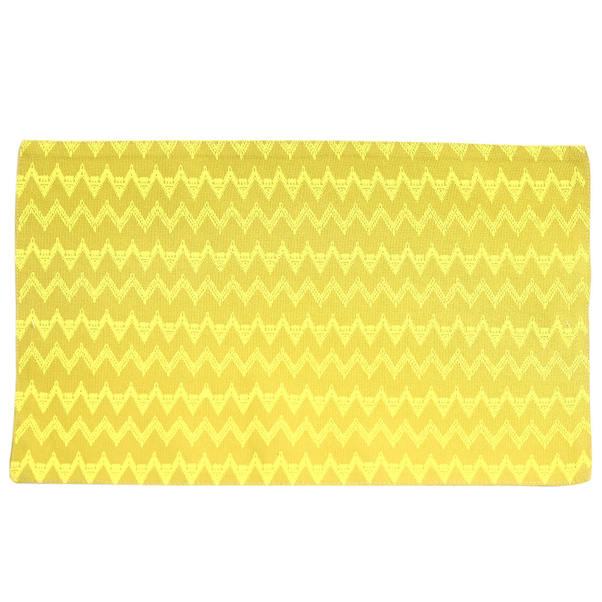 Apple Green Chevron Mats 13x19"