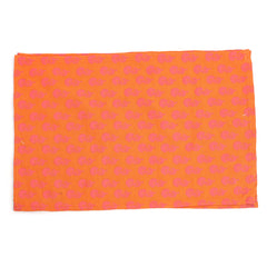 Pink Motif Placemats 13x19 Orange