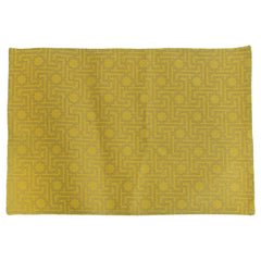 Gold Grid Green Single Mats 13x19