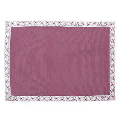 Festive Floral jaal Mats 13x19 Pink