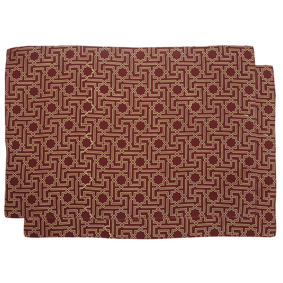 Maroon Grid Mats 13x19