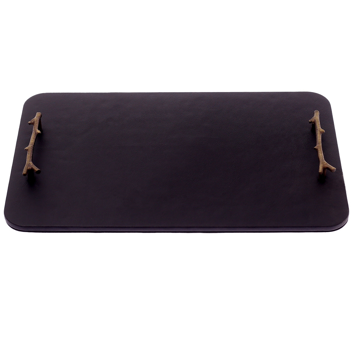 Leather tray (Black)