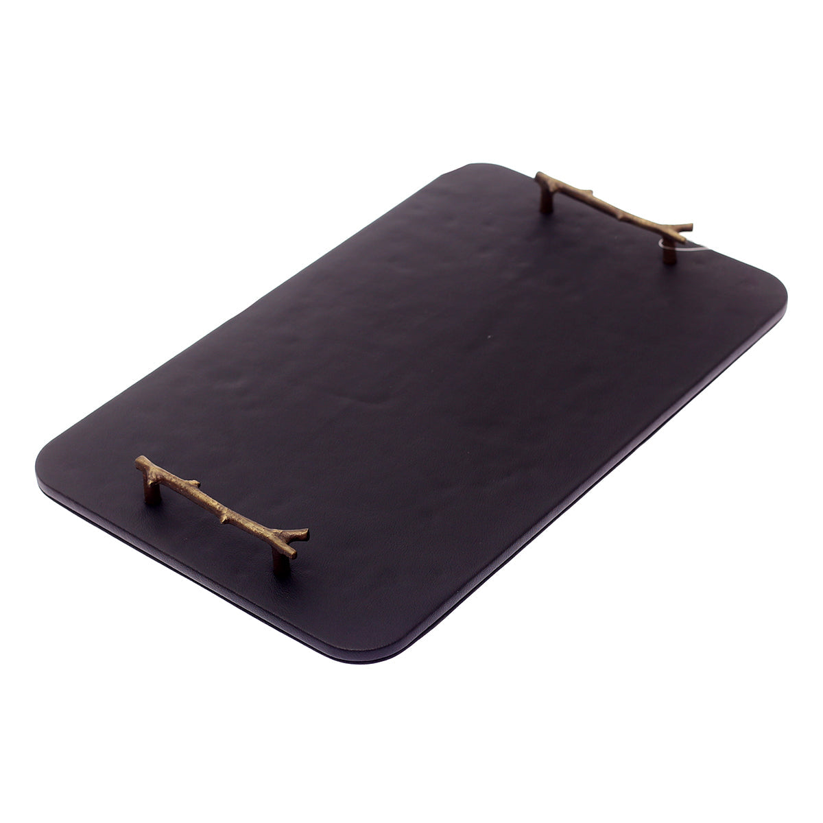 Leather tray (Black)