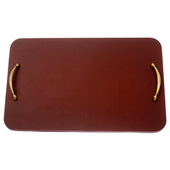 Leather tray (Brown)