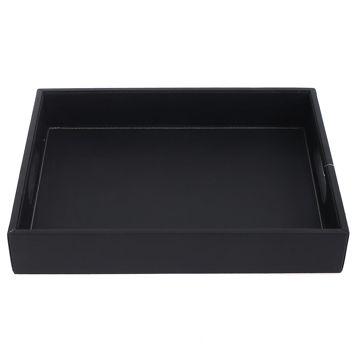 Leatherette Tray Black L