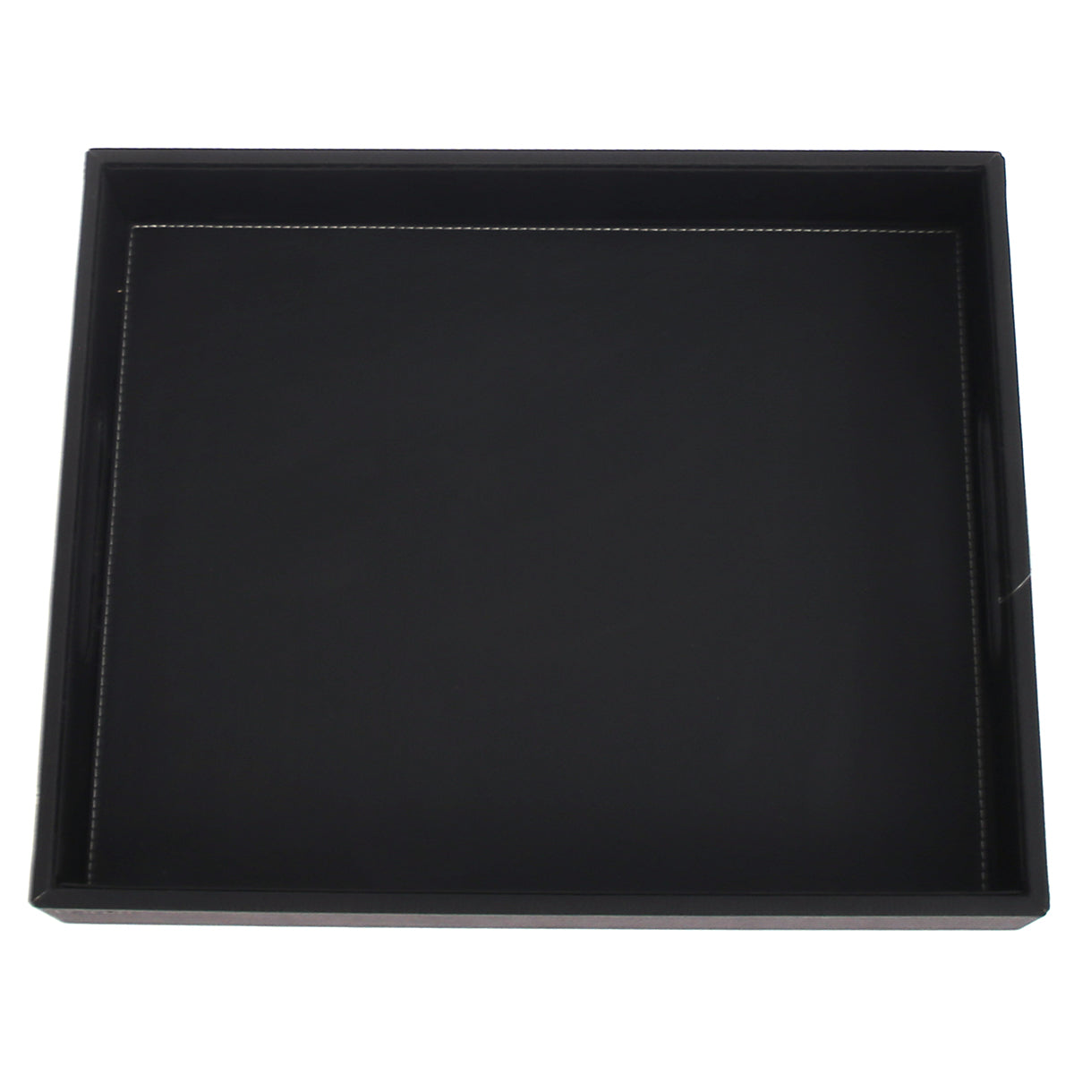 Leatherette Tray Black L