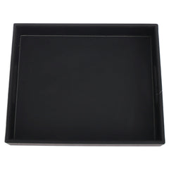 Leatherette Tray Black L