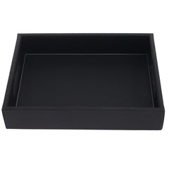 Leatherette Tray Black M