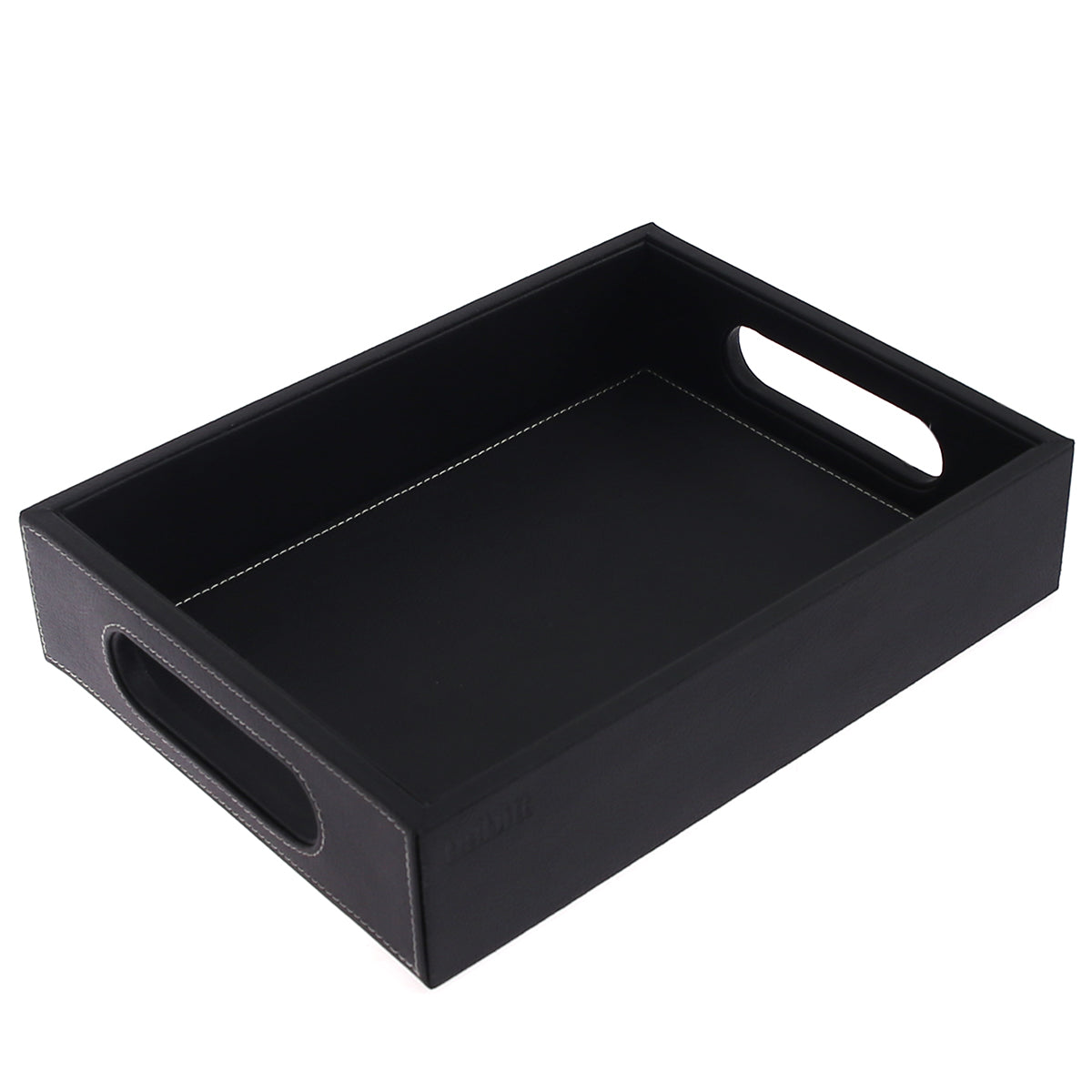 Leatherette Tray Black S