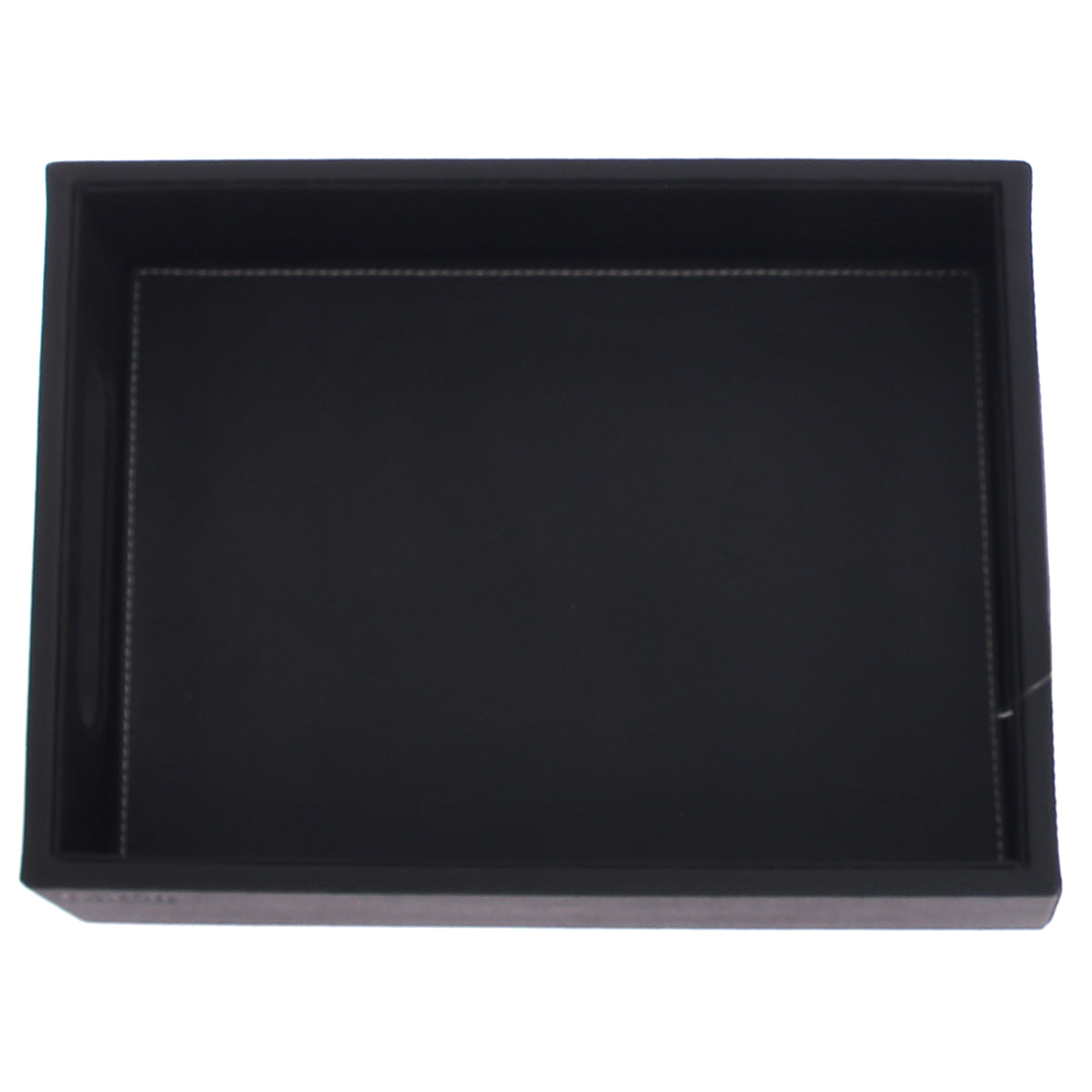 Leatherette Tray Black S